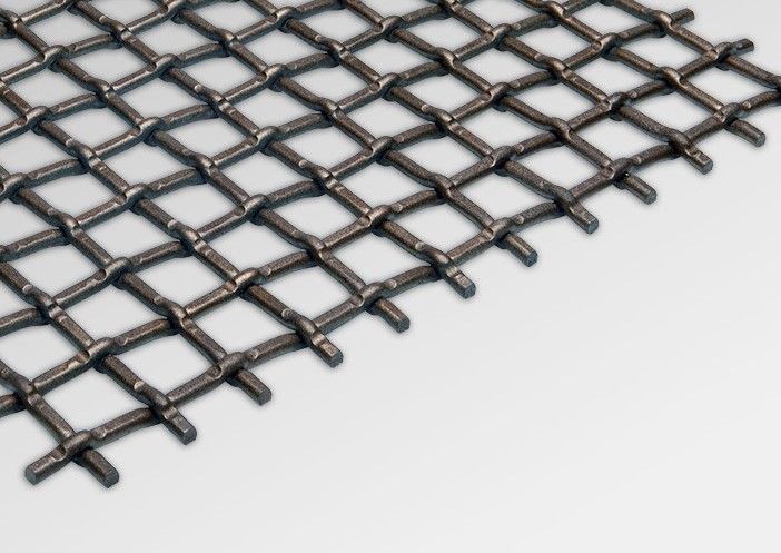 Woven Mesh Dozer Screen, 1/4&quot;  2&quot;X2&quot;