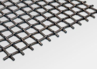 Woven Mesh Dozer Screen, 1/4&quot;  2&quot;X2&quot;