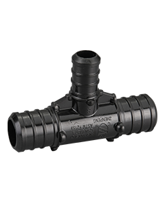 Poly Pex Reducing Tee, 3/4&quot;X3/4&quot;X1/2&quot;