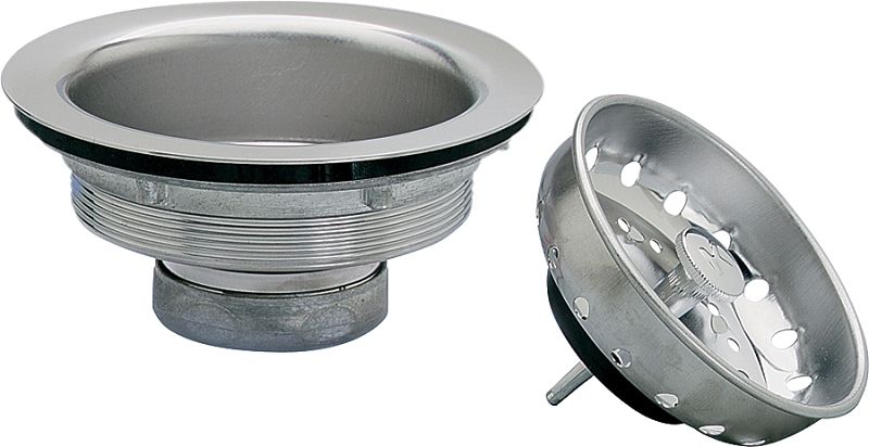 PlumbPak 1431SSBX Sink Basket/Strainer Assy, Stainless Steel Body