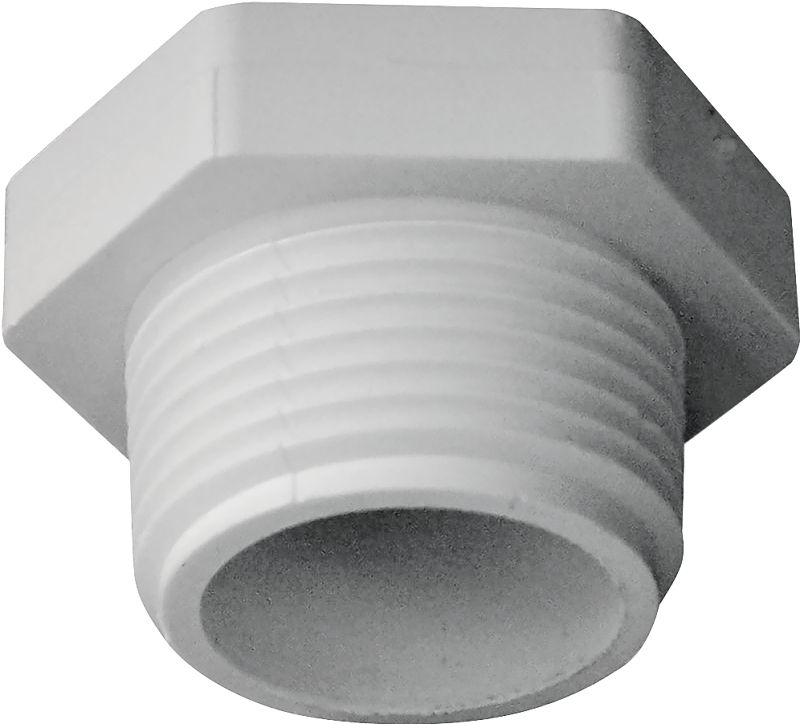LASCO 450010BC Threaded PVC Plug, 1&quot;