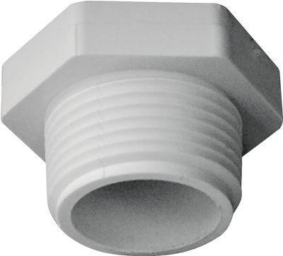 LASCO 450010BC Threaded PVC Plug, 1&quot;
