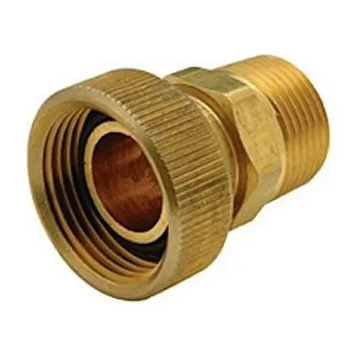 Pex Manifold Connector, 1&quot;FPT X 3/4&quot;MPT