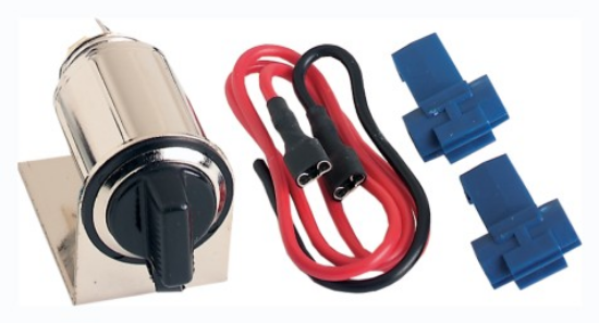 Auxiliary Power Outlet, 12V/24V DC
