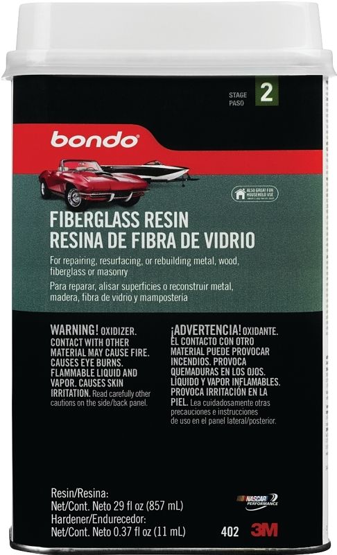 Bondo 402 Fiberglass Repair Resin, 0.9 qt
