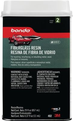 Bondo 402 Fiberglass Repair Resin, 0.9 qt