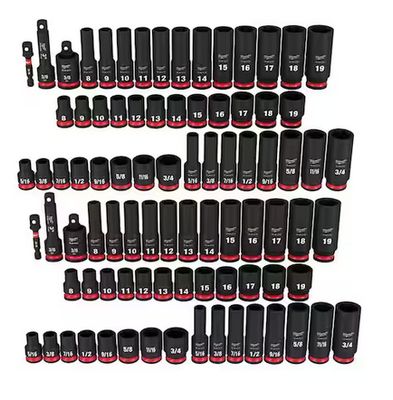 Milwaukee 3/8 Drive Impact Sockets