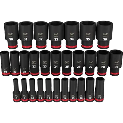 Milwaukee 1/2 Drive Impact Sockets