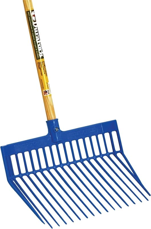 Little Giant PDF1BLUE Durafork Stall Fork w/52&quot; Handle, Blue