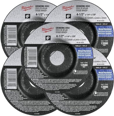 Milwaukee Grinding Discs