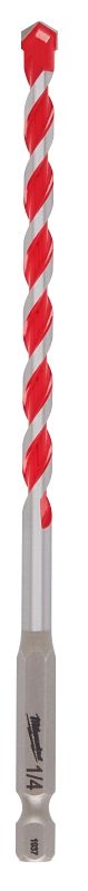 Milwaukee 48-20-9011 Masonry Drill Bit, 1/4&quot;X4&quot;X6&quot;