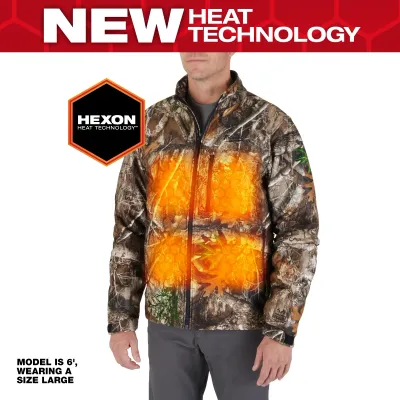 Milwaukee M12 QuietShell Camo Heated Jacket Kit, 2X-Large