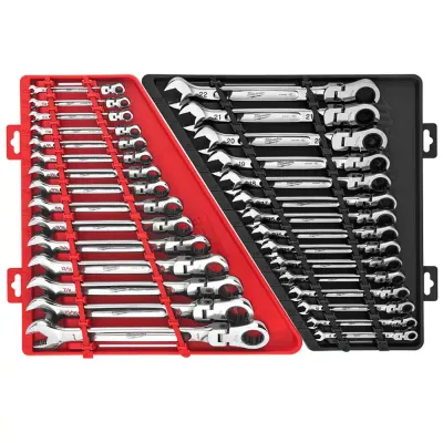 Milwaukee FlexHead Ratcheting Combination Wrenches
