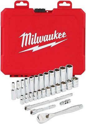 Milwaukee 1/4 Drive Metric Sockets