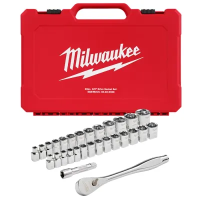 Milwaukee 3/8 Drive Metric Sockets