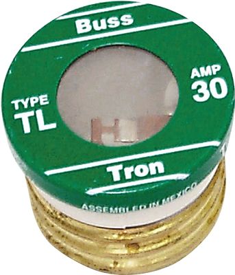 Bussman BP/TL-30 Medium Duty Plug Fuse, 30A  3Pk
