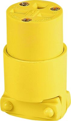 Straight Electrical Connector, 250V 15Amp