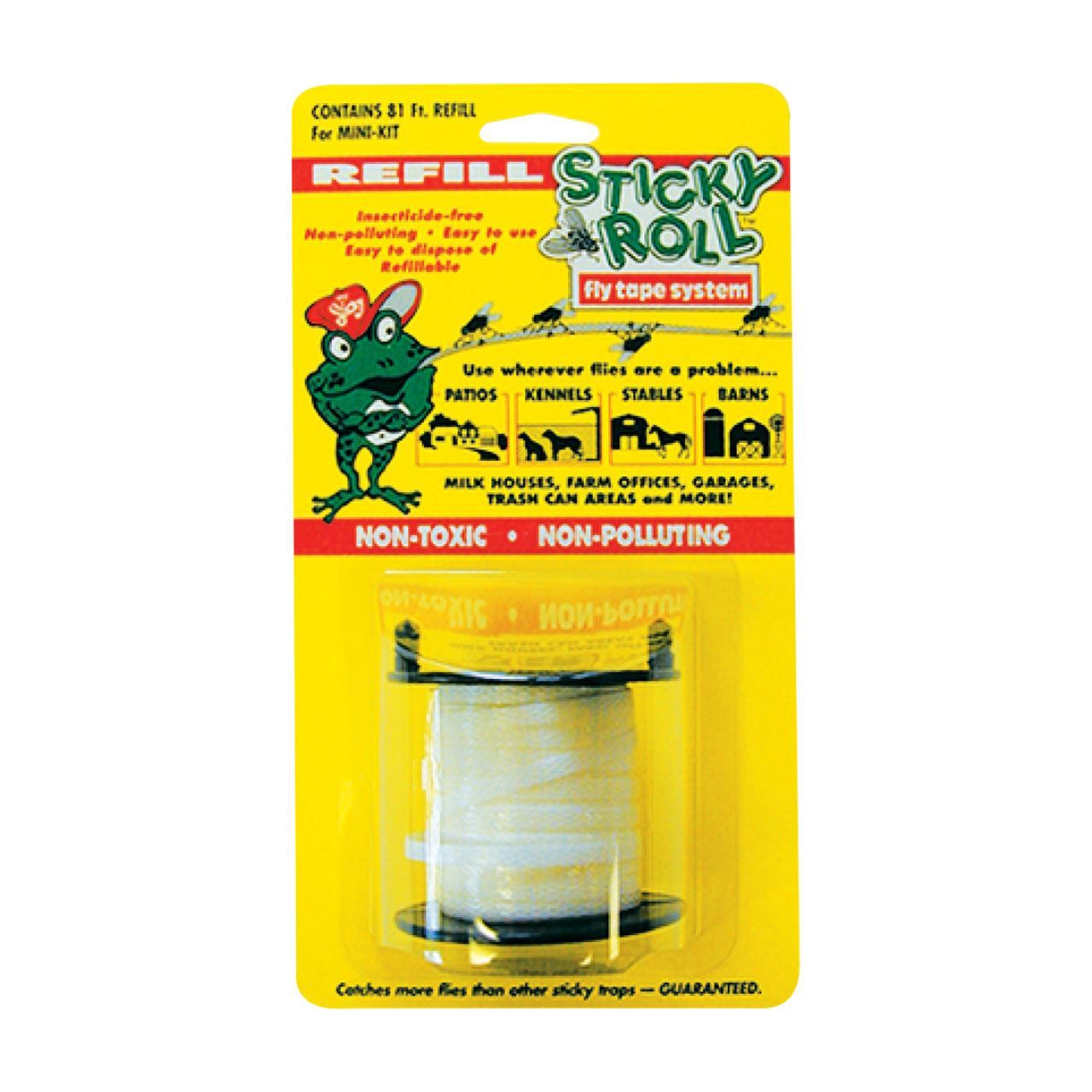 Mr Sticky Deluxe Mini Sticky Roll Refill, 81Ft