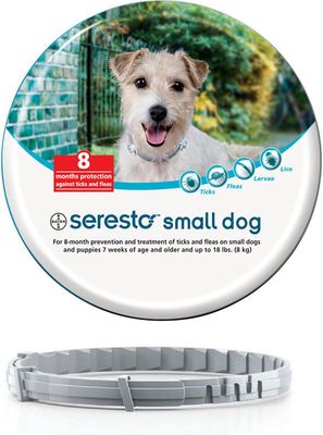 Bayer 579447 Seresto Flea &amp; Tick Collar, Small Dog