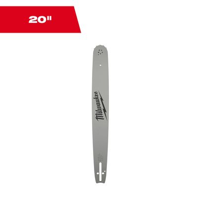 Milwaukee 20&quot; Replacement Chainsaw Guide Bar