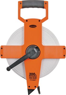 Keson NR18200 200Ft Nylon Coated Steel Tape Measure