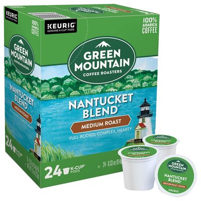 Medium Nantucket Blend Coffee, K-Cups, 24Pk