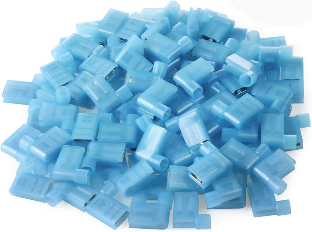 Right Angle Flag Terminal Disconnect, 50pk