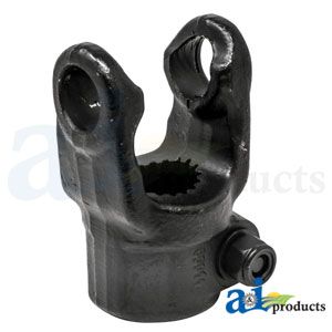 B&amp;P 1-3/4&quot;-20 Splined Series 5 Implement Yoke w/Interfering Tapered Pin