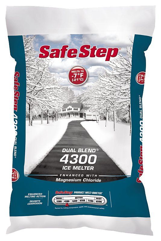 Safe Step 51051 Dual Blend Ice Melt Salt, 50Lb