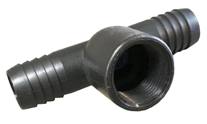 Poly Tee, 3/4&quot;BarbX3/4&quot;FPT