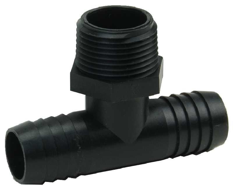 Poly Tee, 1/2&quot;BarbX1/2&quot;MPT