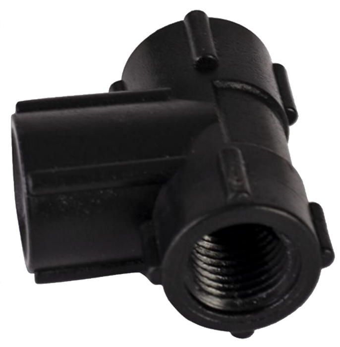 Poly Pipe Tee, 1/4&quot;