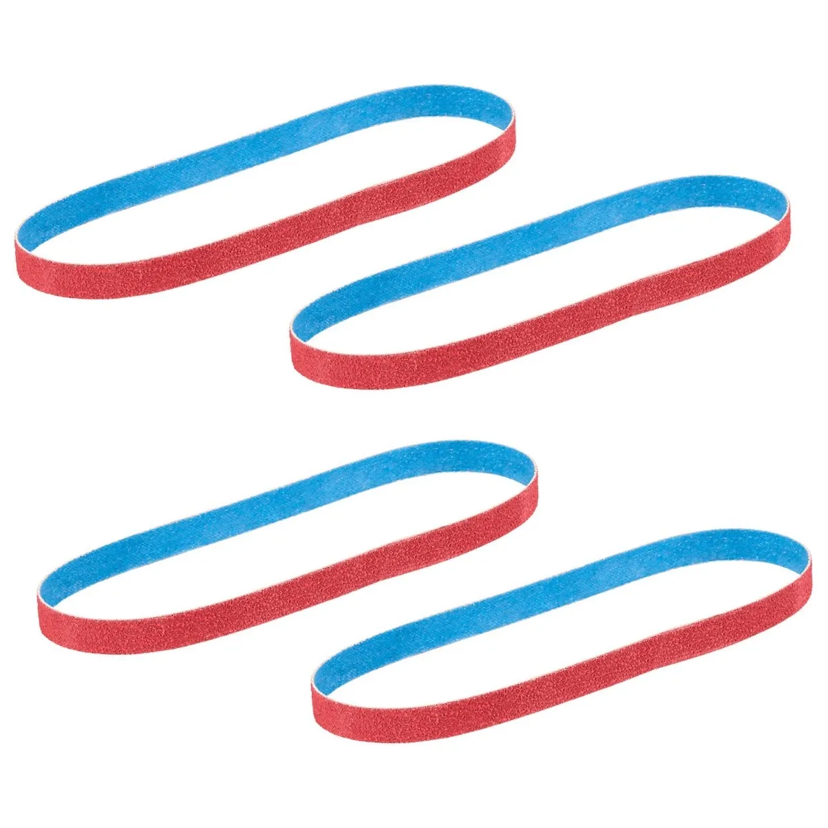 Milwaukee Bandfile Belts, 3/8&quot;X13&quot;,  120G Fine,  4Pk