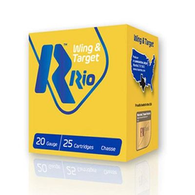 Rio Heavy Game Load, 20ga 2-3/4&quot; 7.5 Shot Ammo, 25Box