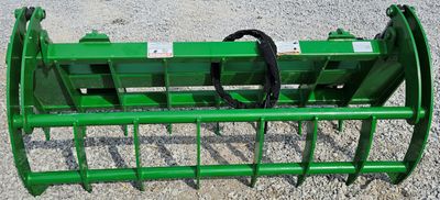 Ironcraft JD Compact Tractor Root Grapple Rake, 5Ft