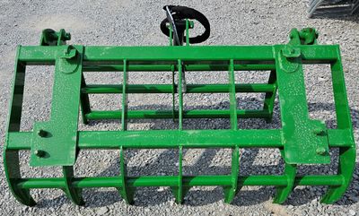 Ironcraft JD Compact Tractor Root Grapple Rake, 4Ft