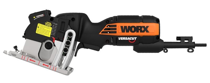 Worx WX420L VersaCut 3-3/8&quot; Circular Saw, 120V, 400W