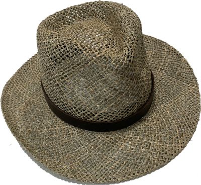 Sea Grass Pinch Crown Hat, X-Large