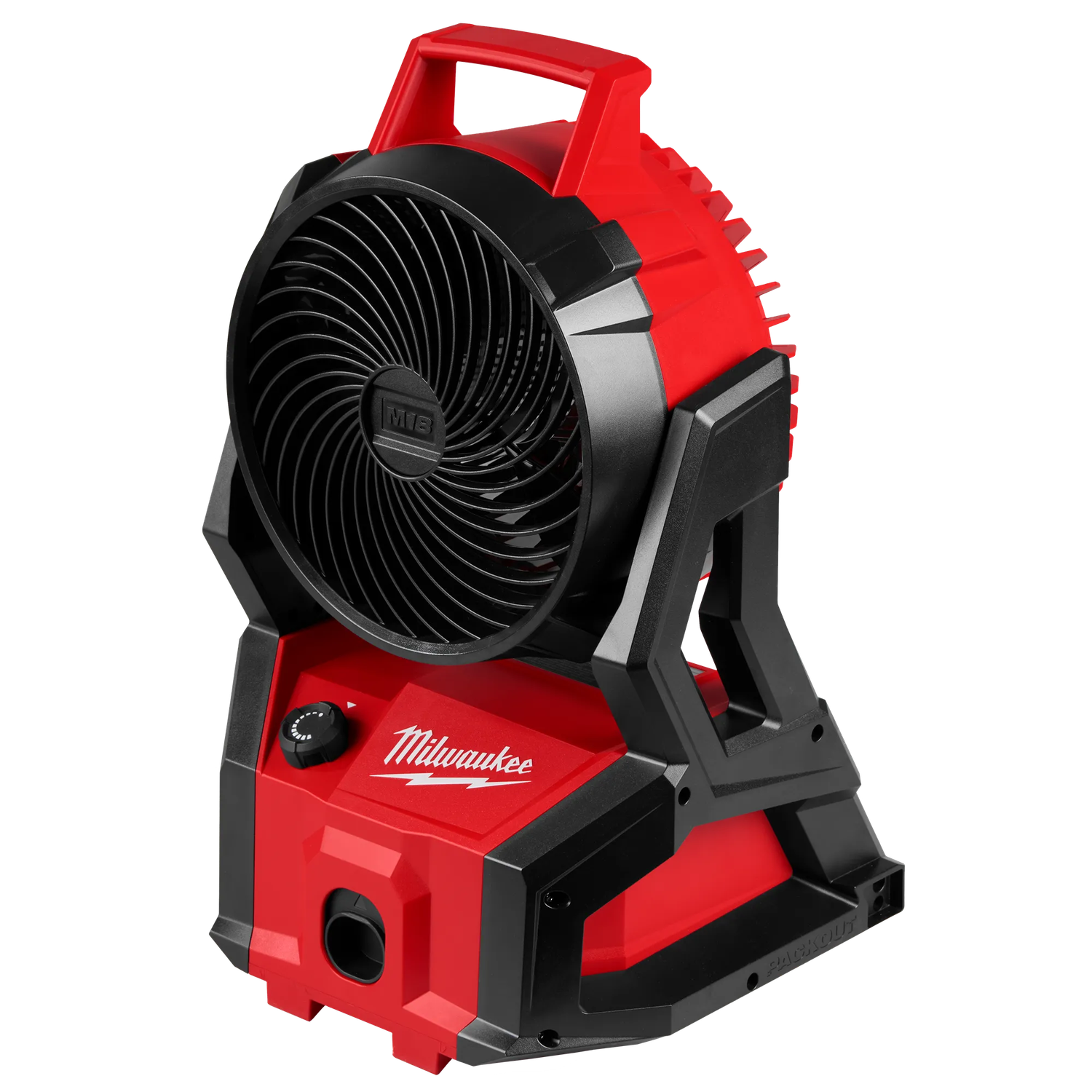 Milwaukee M18 Brushless Jobsite Fan with A/C Adaptor, Pack-Out Compatible