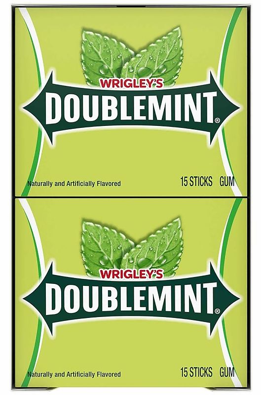 Wrigley 226660 Chewing Gum, Doublemint Flavor Pack