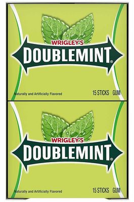 Wrigley 226660 Chewing Gum, Doublemint Flavor Pack