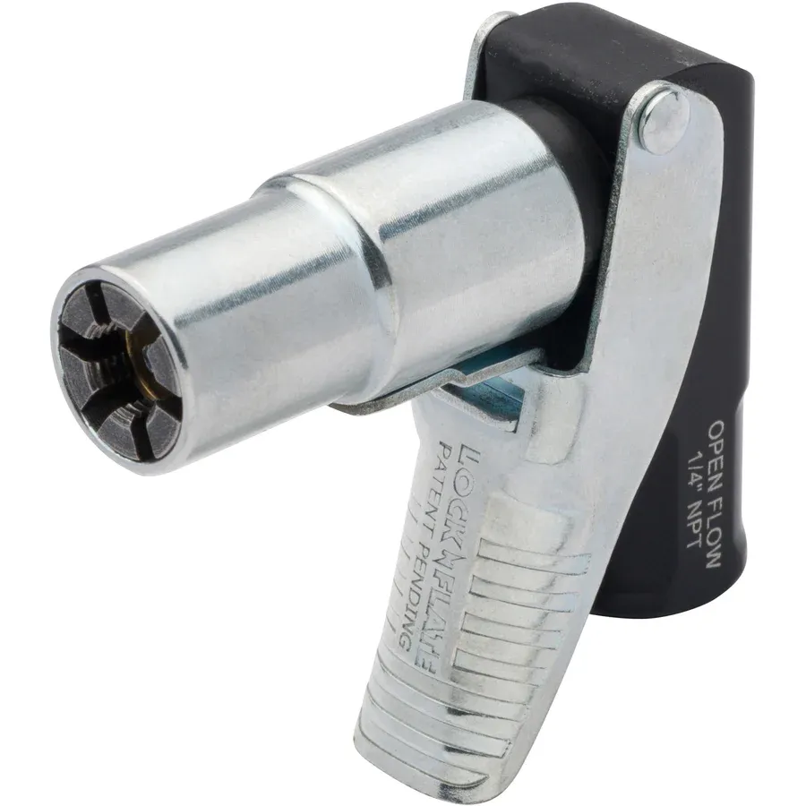 Lock-N-Flate 90-Degree Locking Air Chuck