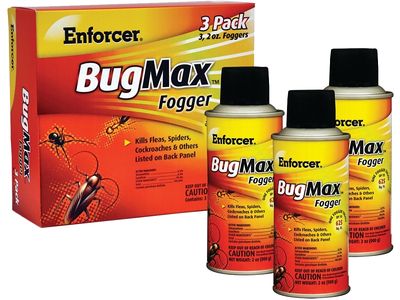Enforcer BugMax EBMFOG2 Insect Fogger, 2000 cu-ft Coverage Area,  3Pk