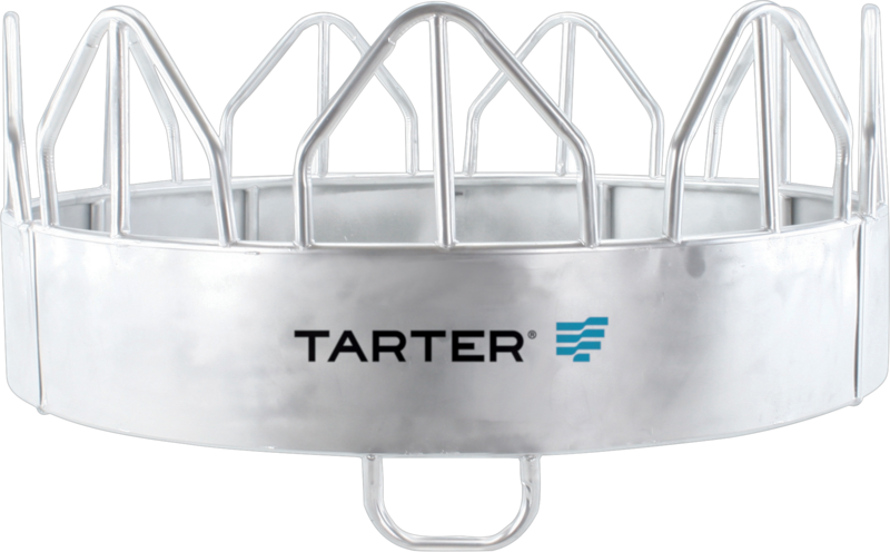 Tarter Equine Pro Galv Closed Bottom 3Pc Horse Hay Feeder, 8Ft