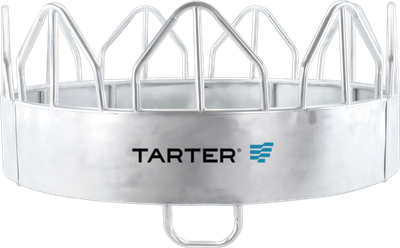Tarter Equine Pro Galv Closed Bottom 3Pc Horse Hay Feeder, 8Ft