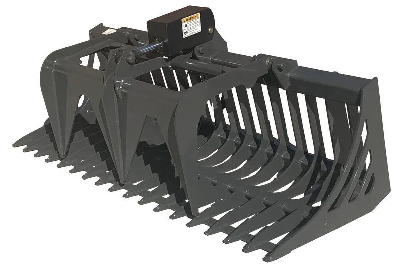 Ironcraft 5-1/2Ft Standard Duty Compact Tractor Rock Bucket Grapple
