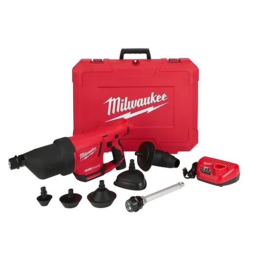 Milwaukee M12™ AIRSNAKE Drain Cleaning Air Gun Kit