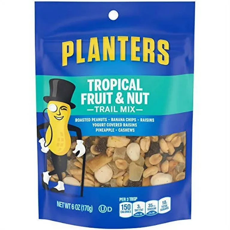 Planters Trail Mix w/Fruit &amp; Nuts, 6oz