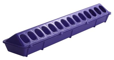 Little Giant 820PURPLE  Plastic Flip-Top Chick Feeder, 20&quot;