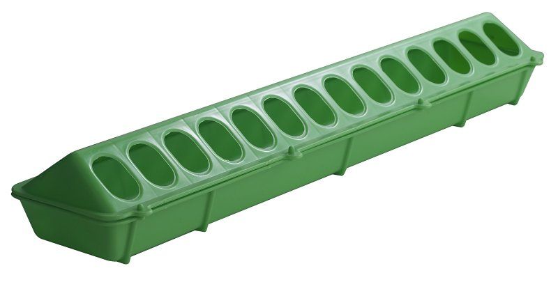 Little Giant 820LIMEGREEN  Plastic Flip-Top Chick Feeder, 20&quot;
